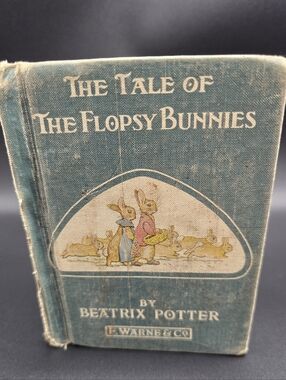 Vintage 1937 Tale of The Flopsy Bunnies by Beatrix Potter Frederick Warne & Co.